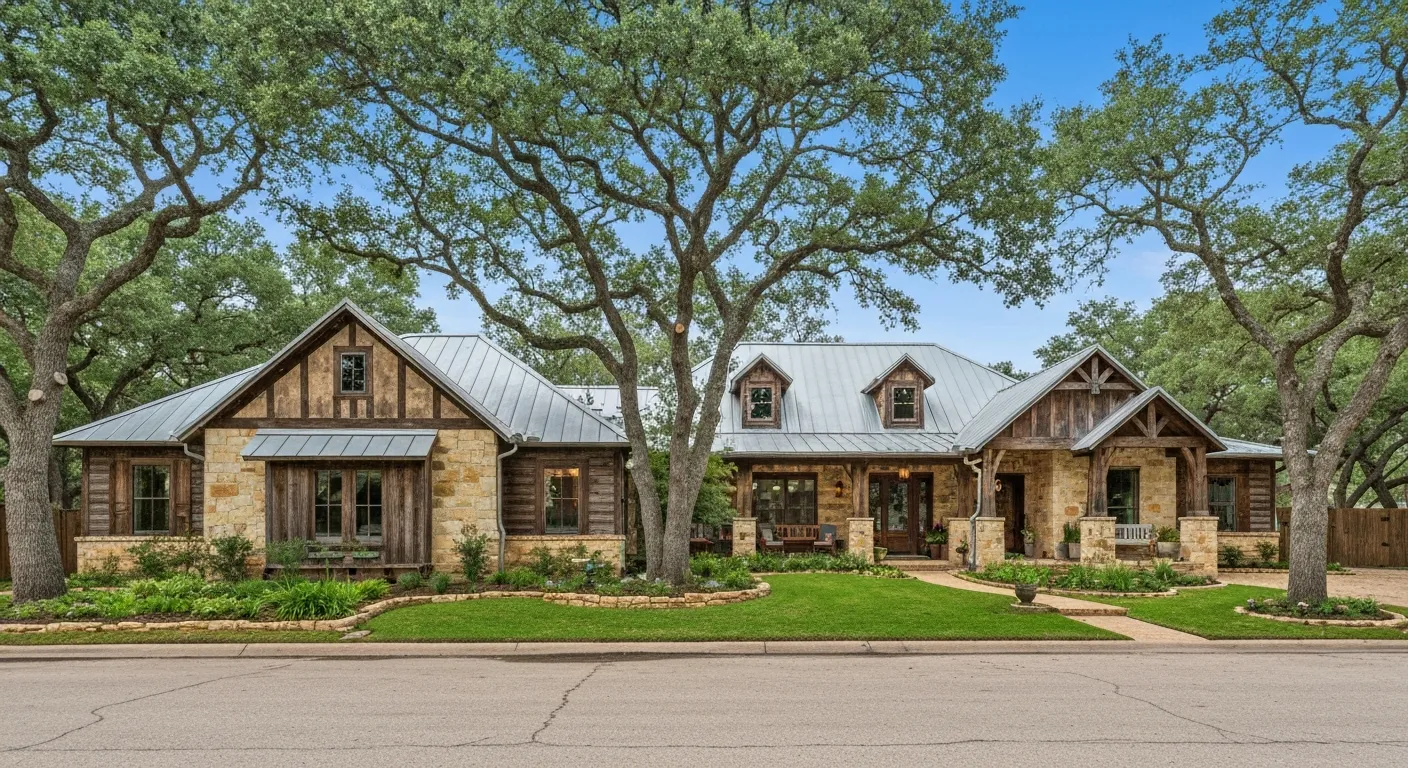Gruene Historic District homes